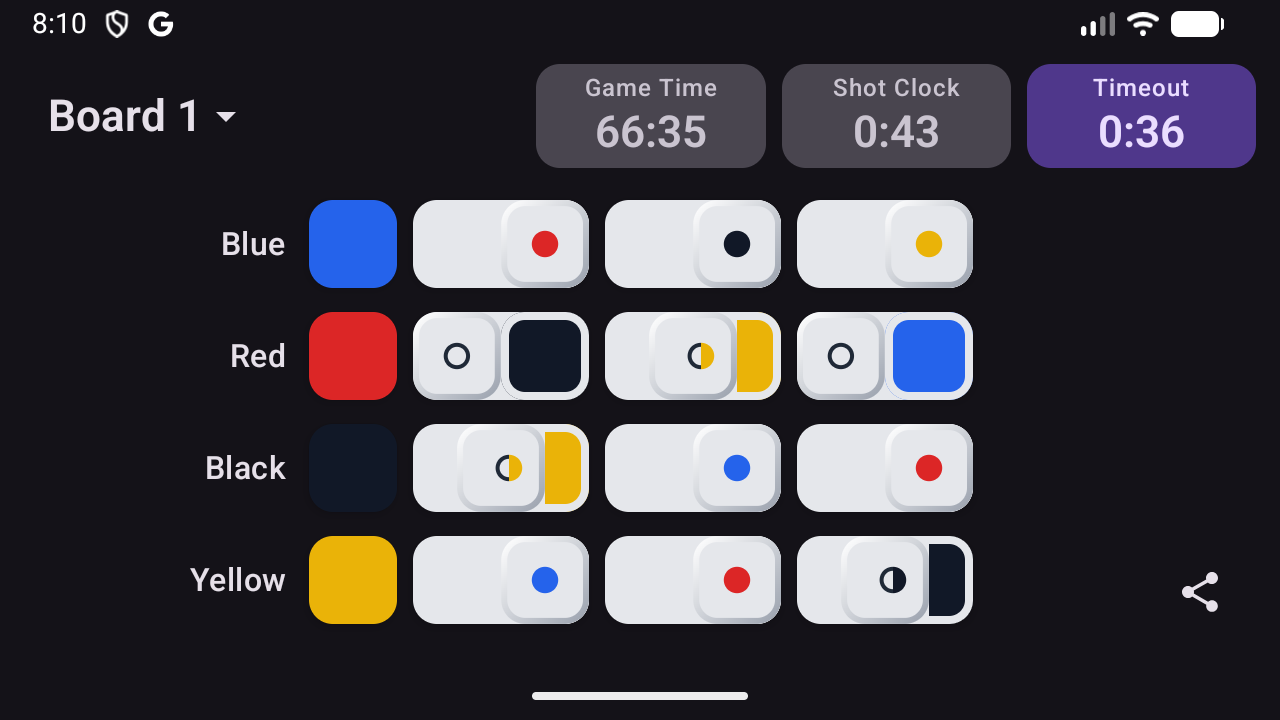 Croquet Deadness Board Advanced screenshot 2